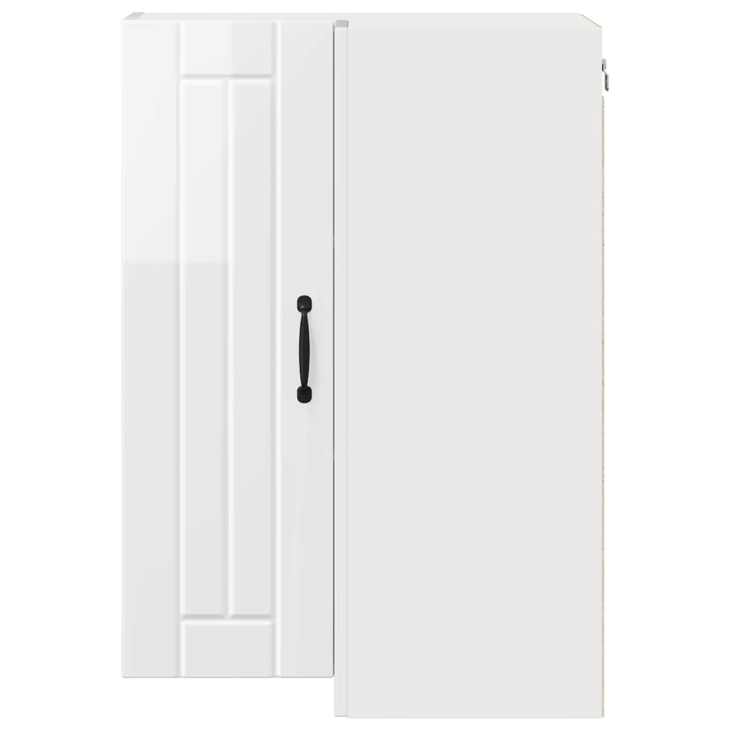Mobile angolare per parete LUCCA Bianco Lucido 57 x 57 x 80 cm | homemem39