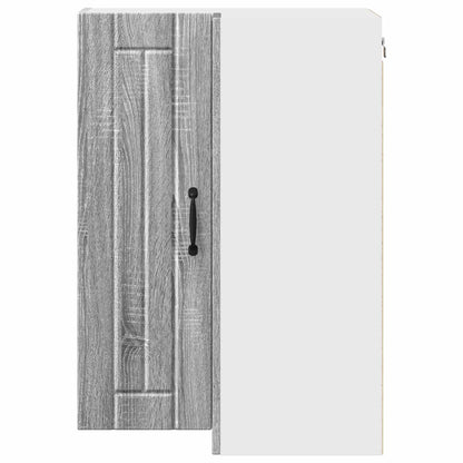 Mobile angolare per parete LUCCA Grigio Sonoma 57 x 57 x 80 cm