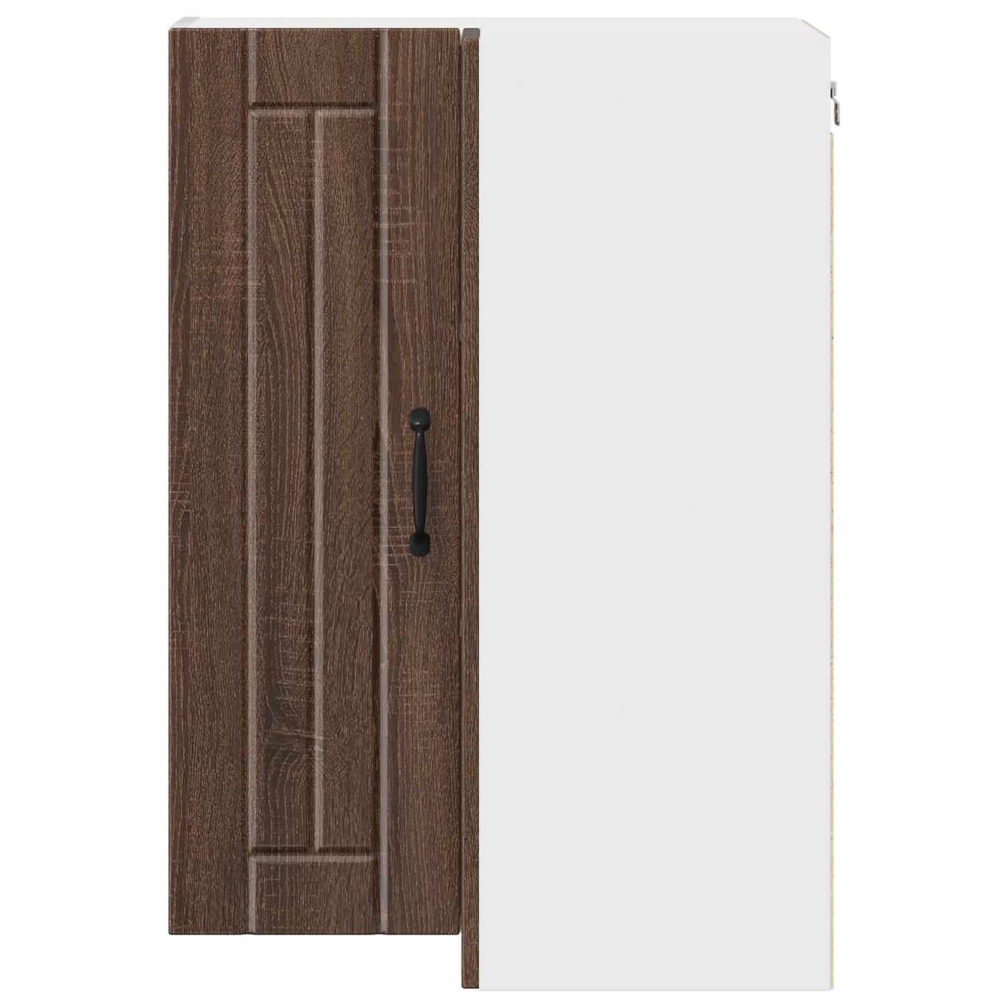 Mobile angolare per parete LUCCA Rovere Marrone 57 x 57 x 80 cm