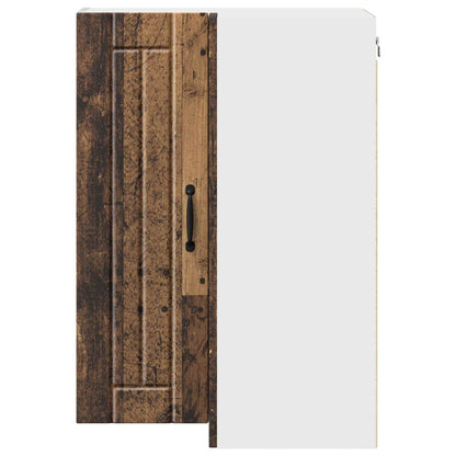 Mobile angolare per parete LUCCA Legno antico 57 x 57 x 80 cm | homemem39