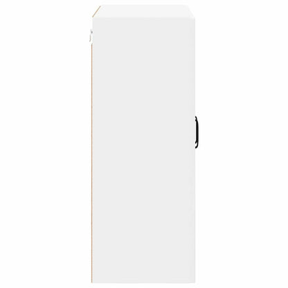 Mobile in vetro da parete LUCCA Bianco 60 x 31 x 80 cm | homemem39