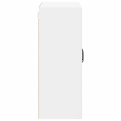 Mobile in vetro da parete LUCCA Bianco 60 x 31 x 80 cm