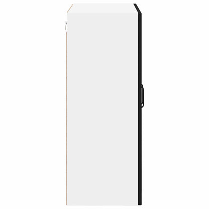 Mobile in vetro da parete LUCCA Nero 60 x 31 x 80 cm | homemem39