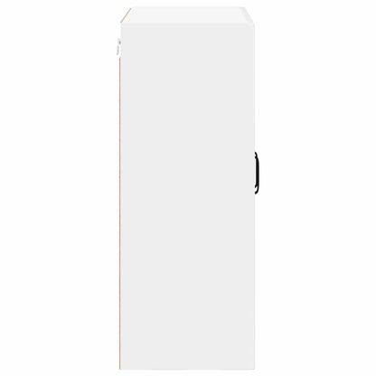 Mobile in vetro da parete LUCCA Bianco Lucido 60 x 31 x 80 cm | homemem39