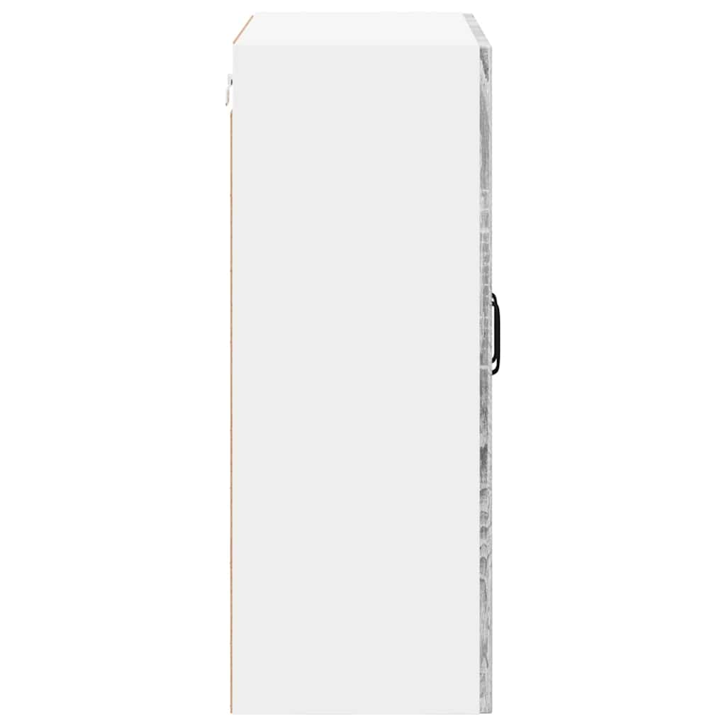 Mobile in vetro da parete LUCCA Grigio Sonoma 60 x 31 x 80 cm | homemem39