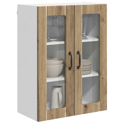 Mobile in vetro da parete LUCCA Rovere Artigianale | homemem39