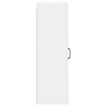Mobile in vetro da parete LUCCA Bianco 40 x 31 x 100 cm