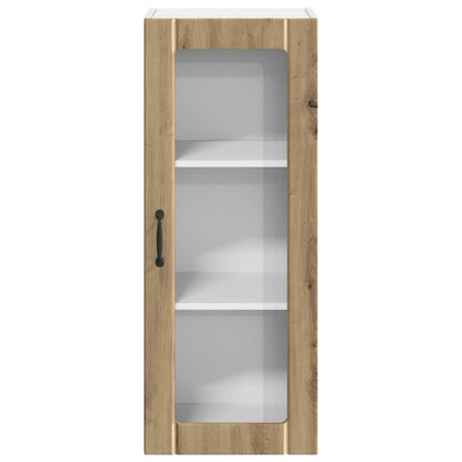 Mobile in vetro da parete LUCCA Rovere Artigianale | homemem39