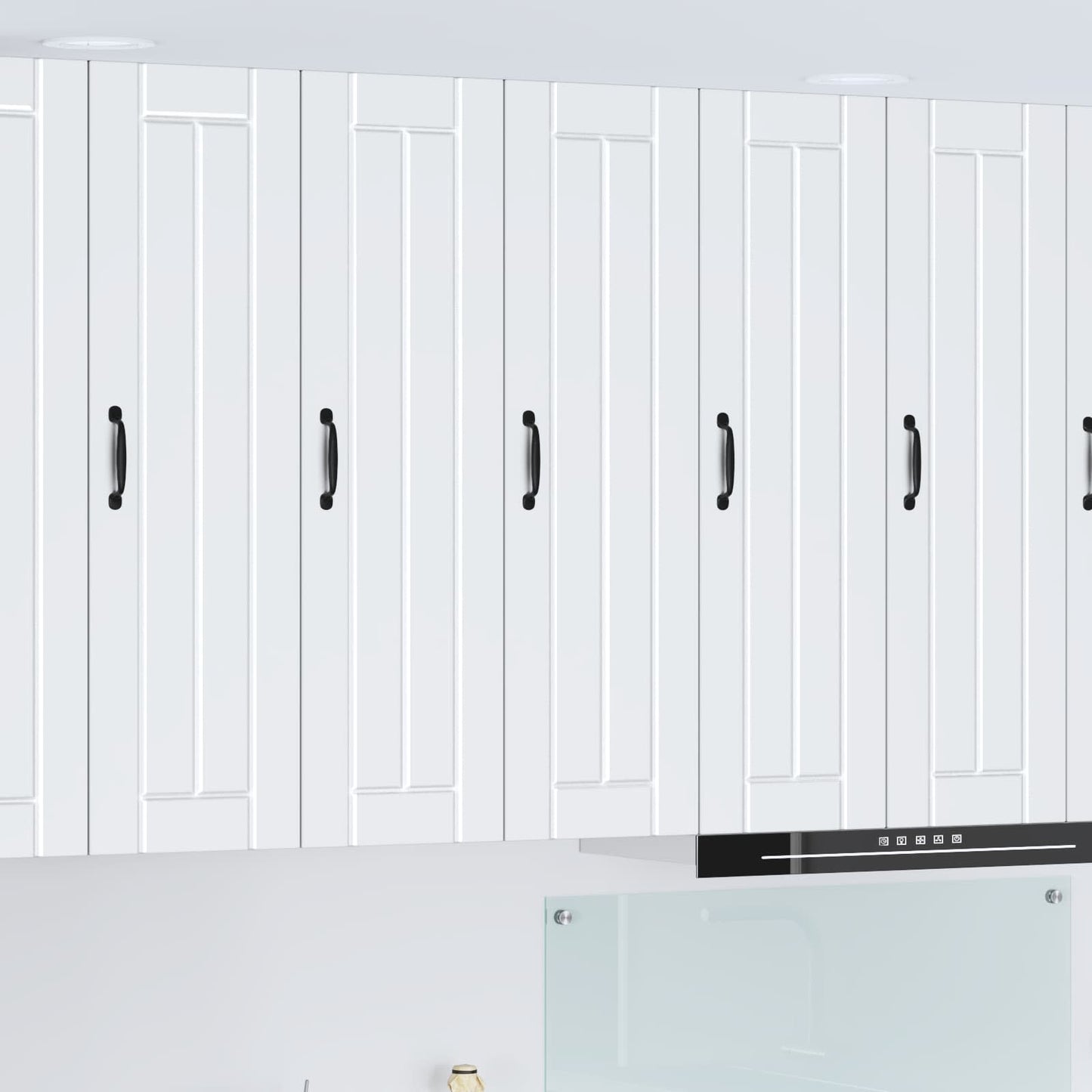 Armadietto a muro LUCCA Bianco 30 x 31 x 100 cm | homemem39