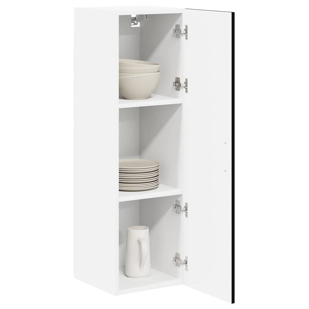 Armadietto a muro LUCCA Nero 30 x 31 x 100 cm | homemem39