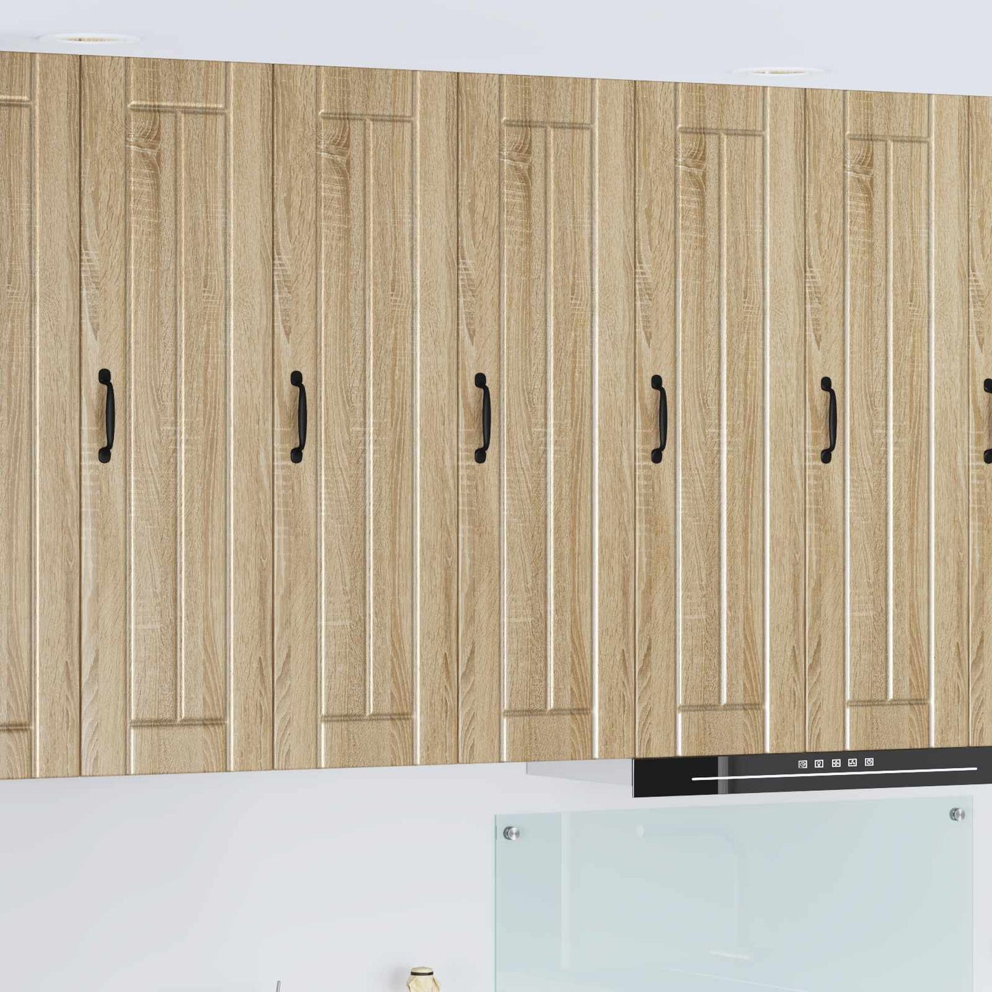Armadietto a muro LUCCA Rovere Sonoma 30 x 31 x 100 cm | homemem39