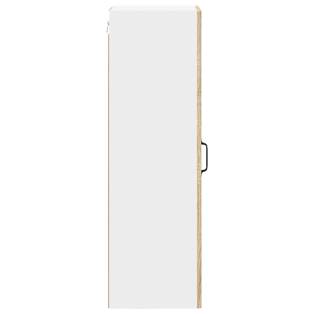 Armadietto a muro LUCCA Rovere Sonoma 30 x 31 x 100 cm | homemem39