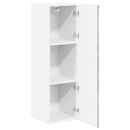 Armadietto a muro LUCCA Grigio Cemento 30 x 31 x 100 cm | homemem39