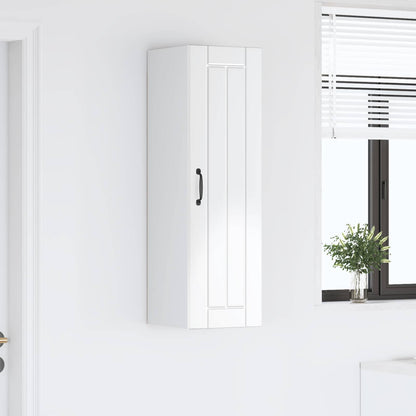 Armadietto a muro LUCCA Bianco Lucido 30 x 31 x 100 cm | homemem39