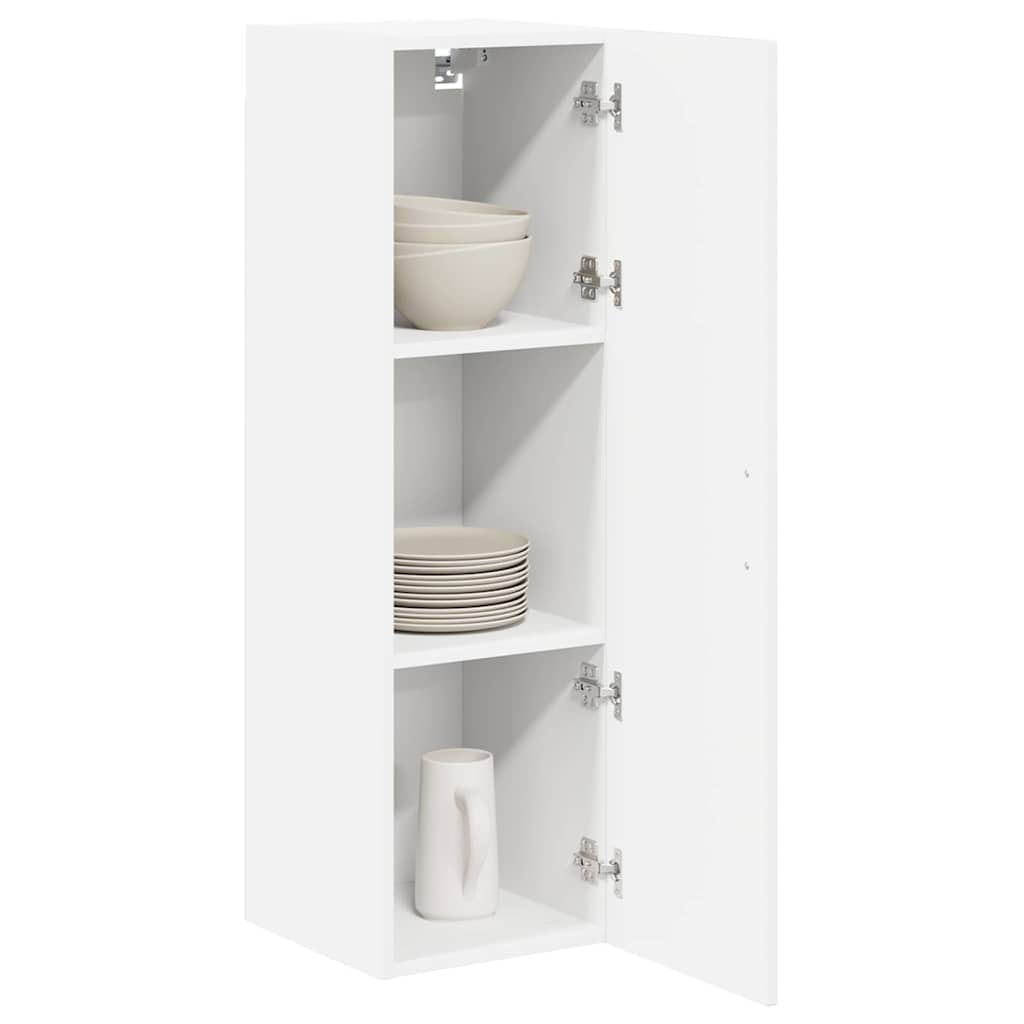 Armadietto a muro LUCCA Bianco Lucido 30 x 31 x 100 cm | homemem39
