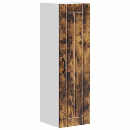 Armadietto a muro LUCCA Rovere Fumo 30 x 31 x 100 cm
