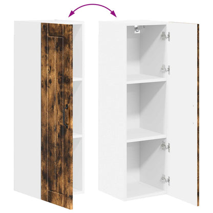 Armadietto a muro LUCCA Rovere Fumo 30 x 31 x 100 cm