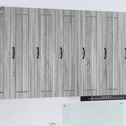 Armadietto a muro LUCCA Grigio Sonoma 30 x 31 x 100 cm
