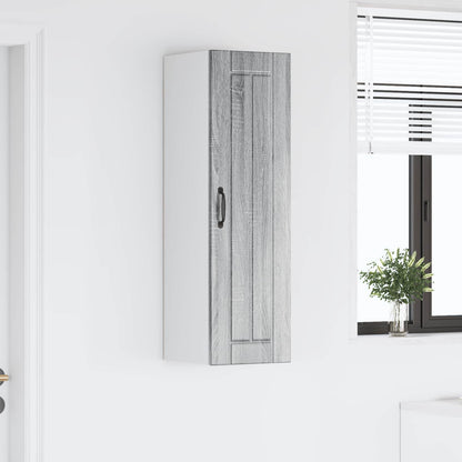 Armadietto a muro LUCCA Grigio Sonoma 30 x 31 x 100 cm | homemem39
