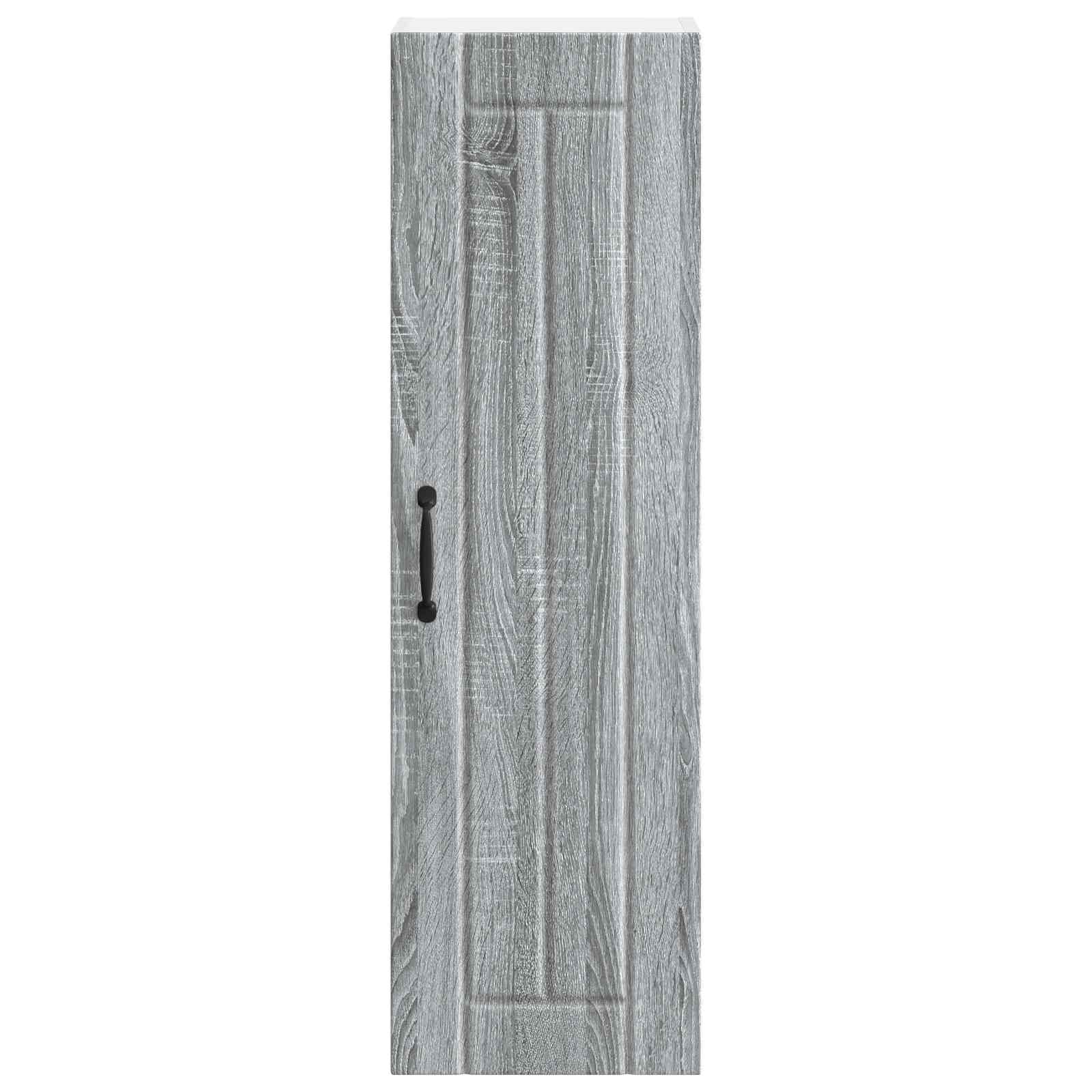 Armadietto a muro LUCCA Grigio Sonoma 30 x 31 x 100 cm | homemem39