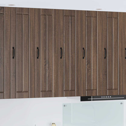 Armadietto a muro LUCCA Rovere Marrone 30 x 31 x 100 cm | homemem39
