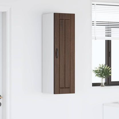 Armadietto a muro LUCCA Rovere Marrone 30 x 31 x 100 cm | homemem39