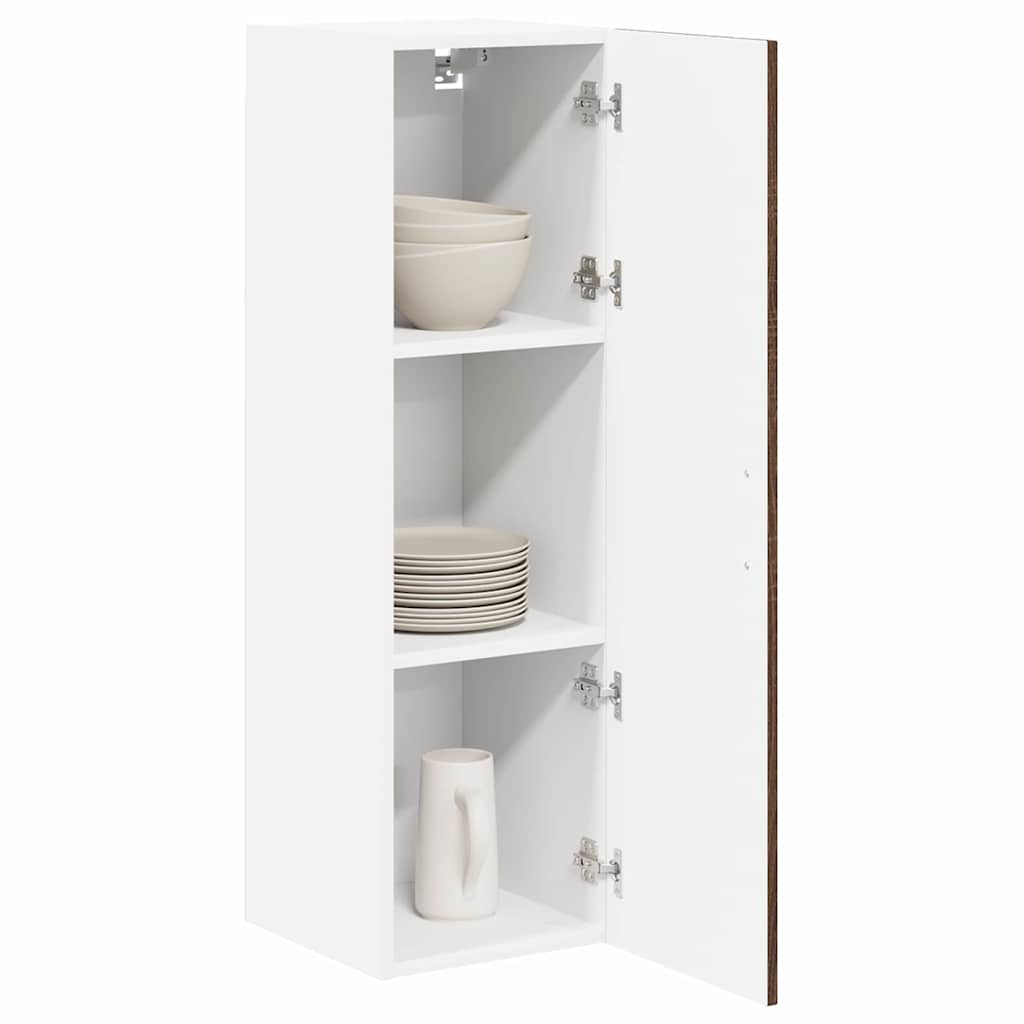 Armadietto a muro LUCCA Rovere Marrone 30 x 31 x 100 cm | homemem39