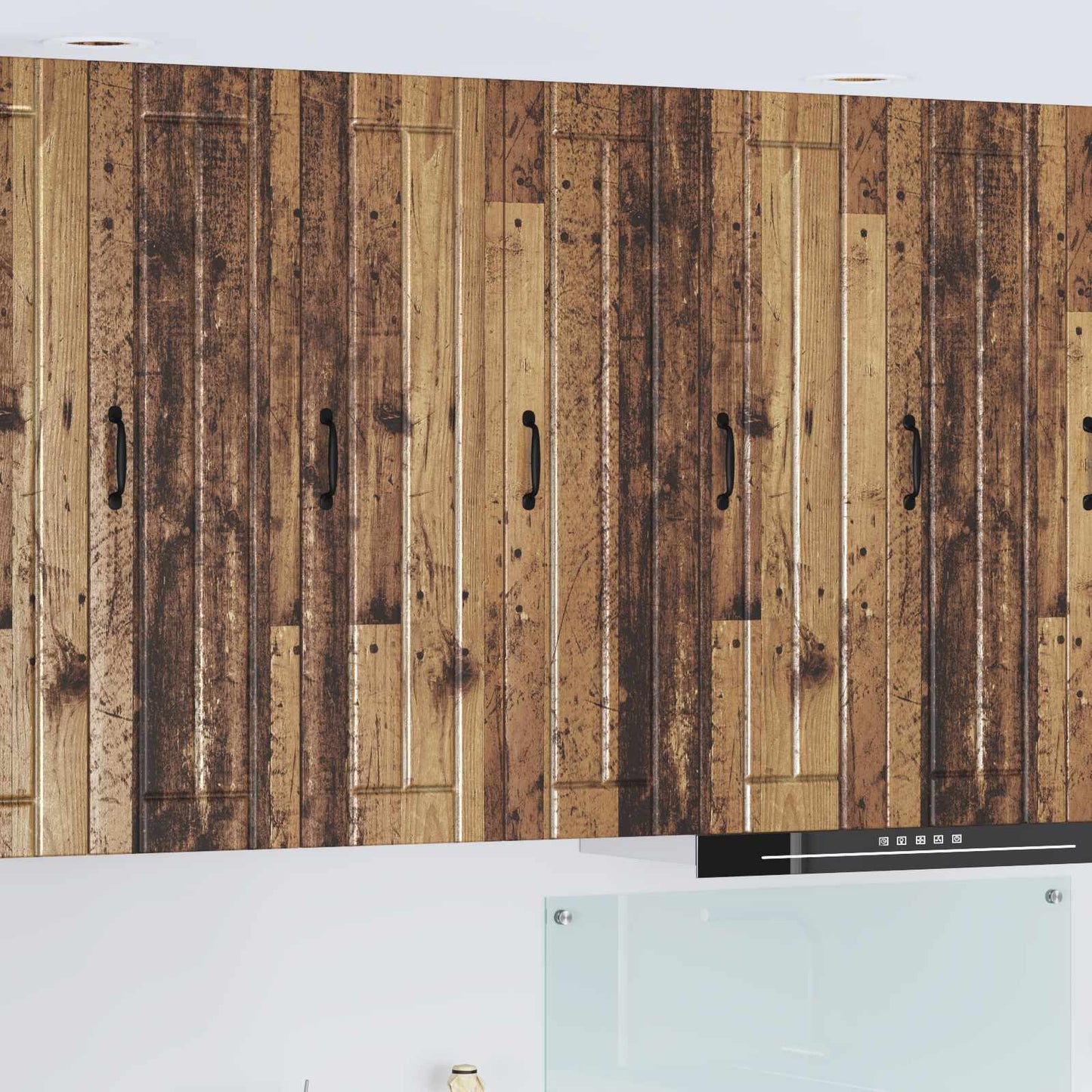 Armadietto a muro LUCCA Legno antico 30 x 31 x 100 cm | homemem39