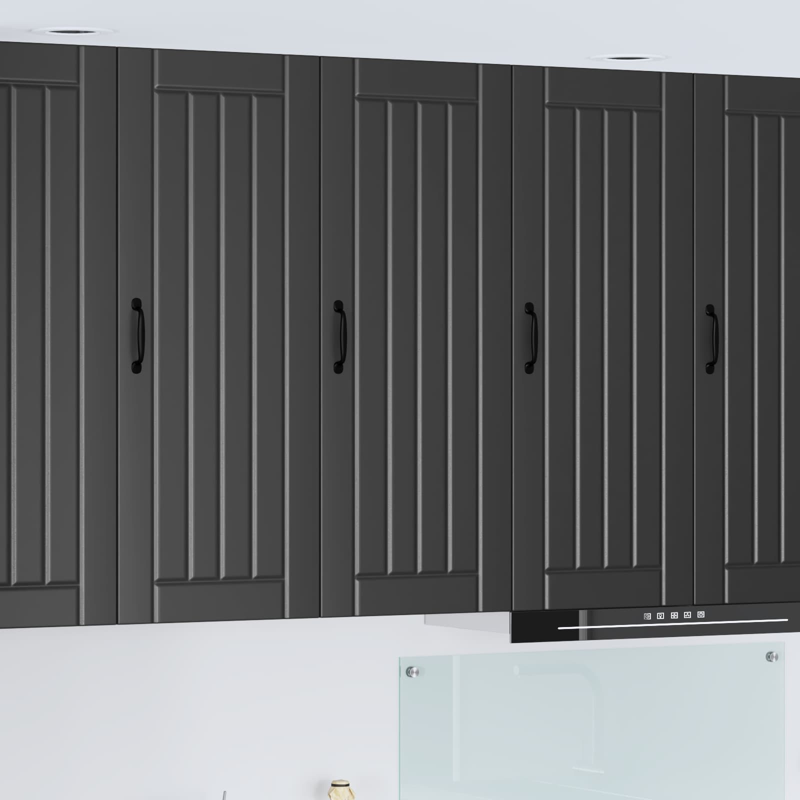 Armadietto a muro LUCCA Nero 40 x 31 x 100 cm | homemem39