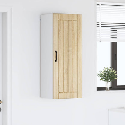 Armadietto a muro LUCCA Rovere Sonoma 40 x 31 x 100 cm | homemem39