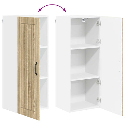 Armadietto a muro LUCCA Rovere Sonoma 40 x 31 x 100 cm
