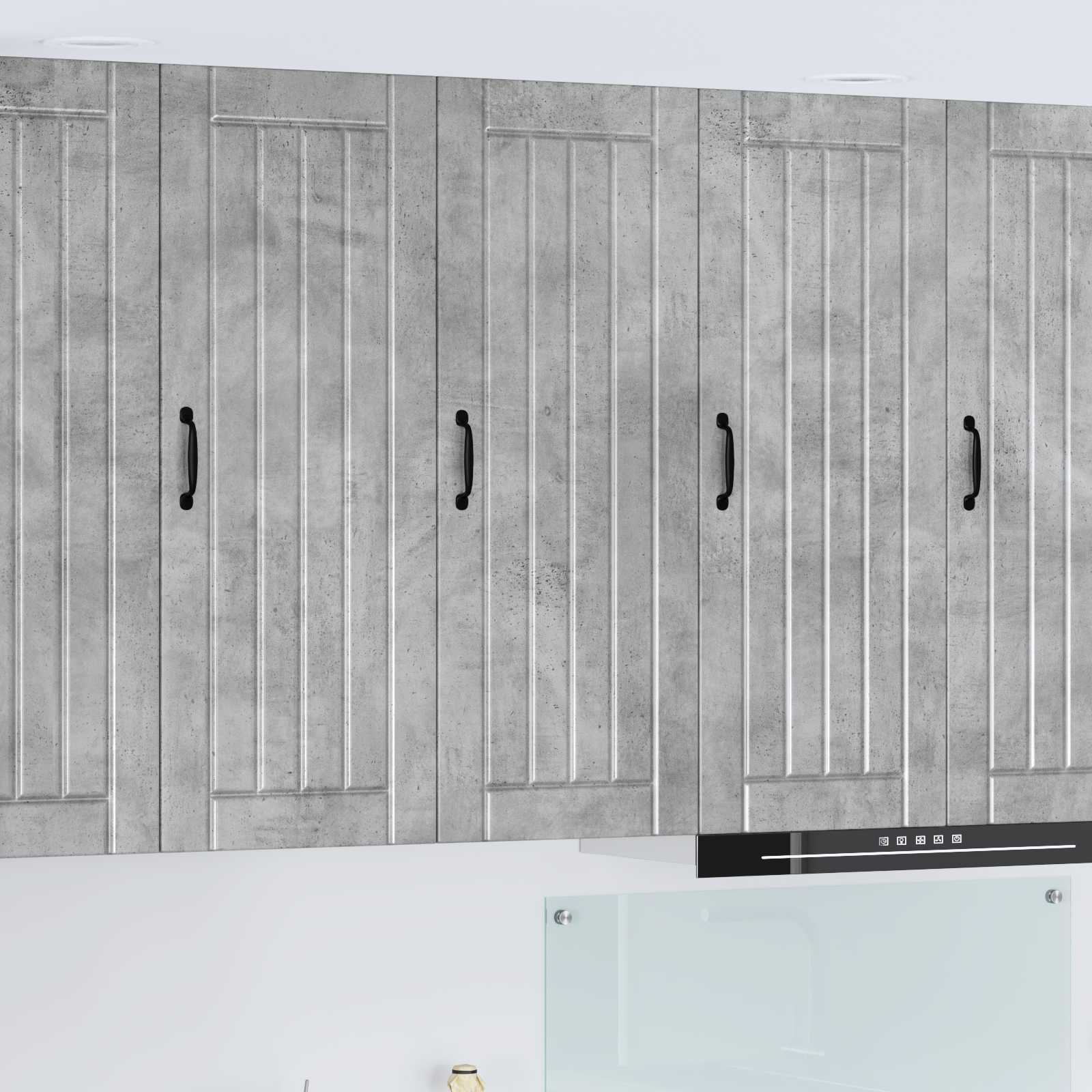 Armadietto a muro LUCCA Grigio Cemento 40 x 31 x 100 cm | homemem39