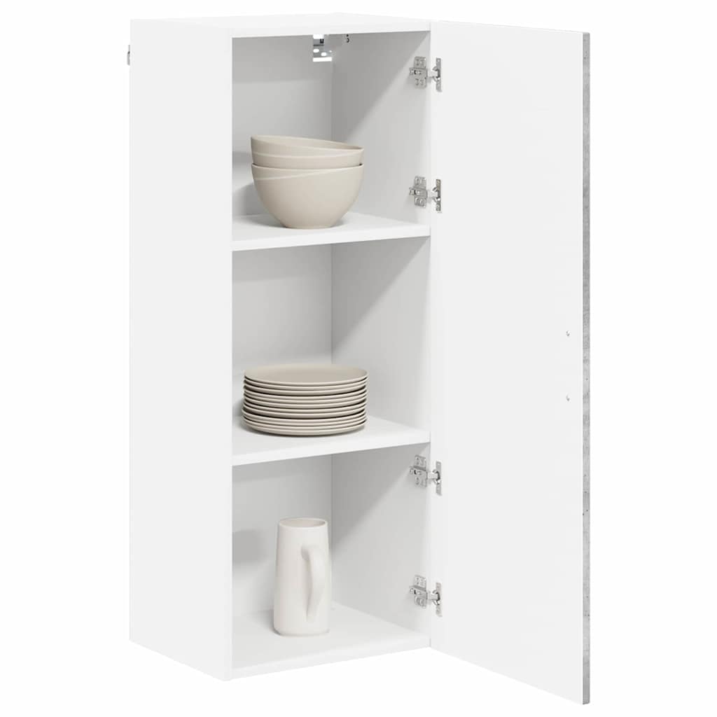 Armadietto a muro LUCCA Grigio Cemento 40 x 31 x 100 cm | homemem39