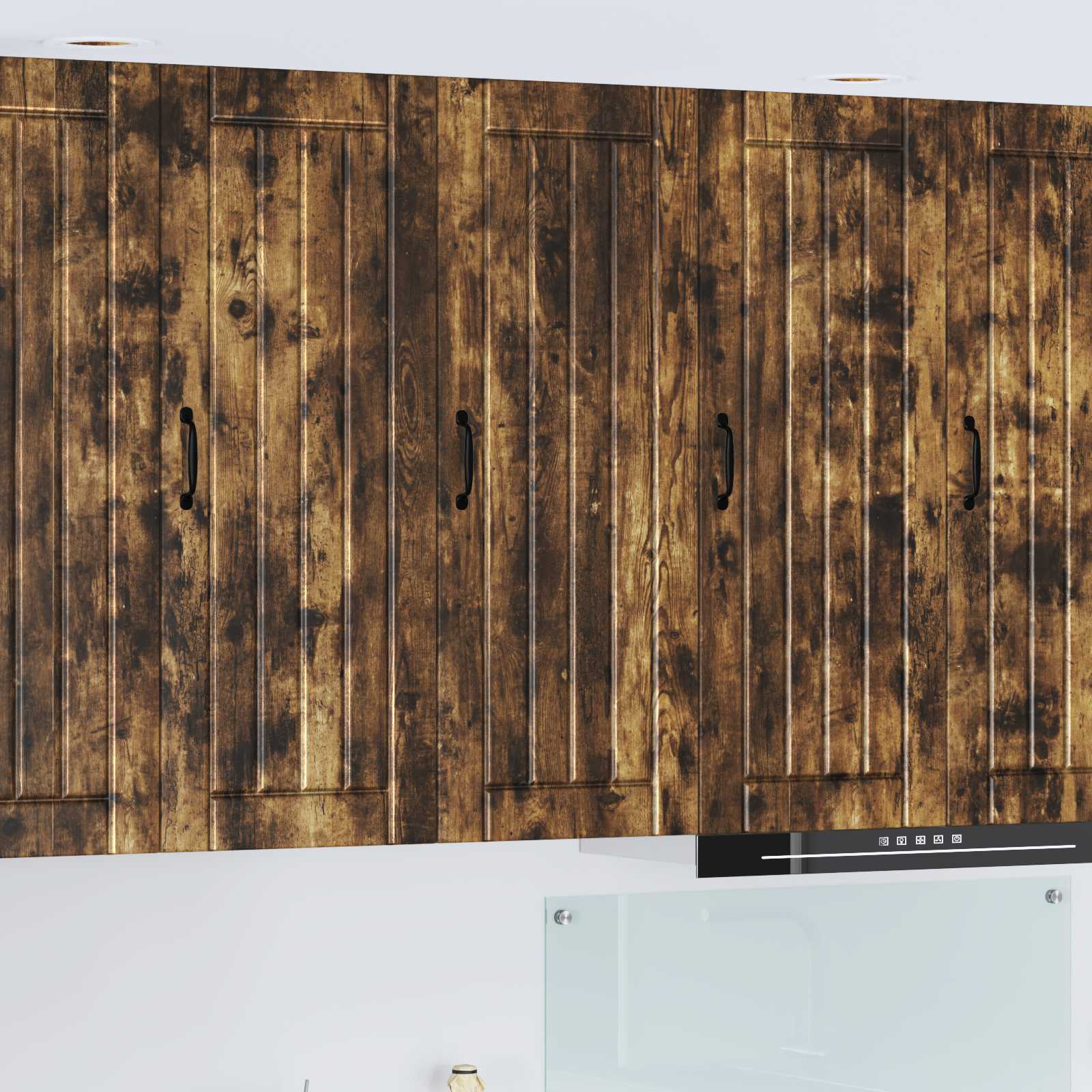 Armadietto a muro LUCCA Rovere Fumo 40 x 31 x 100 cm | homemem39