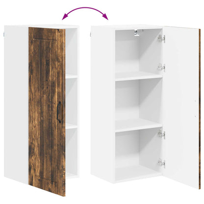 Armadietto a muro LUCCA Rovere Fumo 40 x 31 x 100 cm