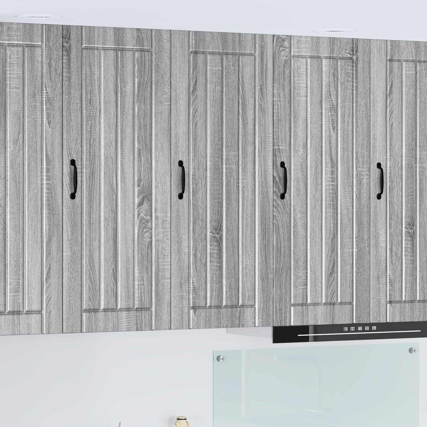 Armadietto a muro LUCCA Grigio Sonoma 40 x 31 x 100 cm