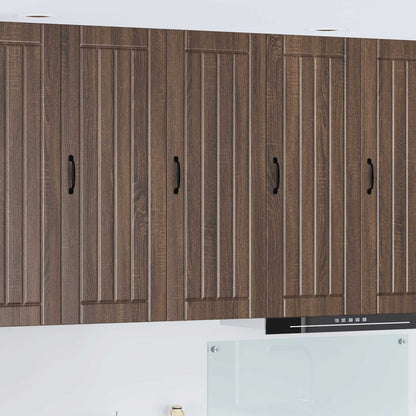 Armadietto a muro LUCCA Rovere Marrone 40 x 31 x 100 cm | homemem39