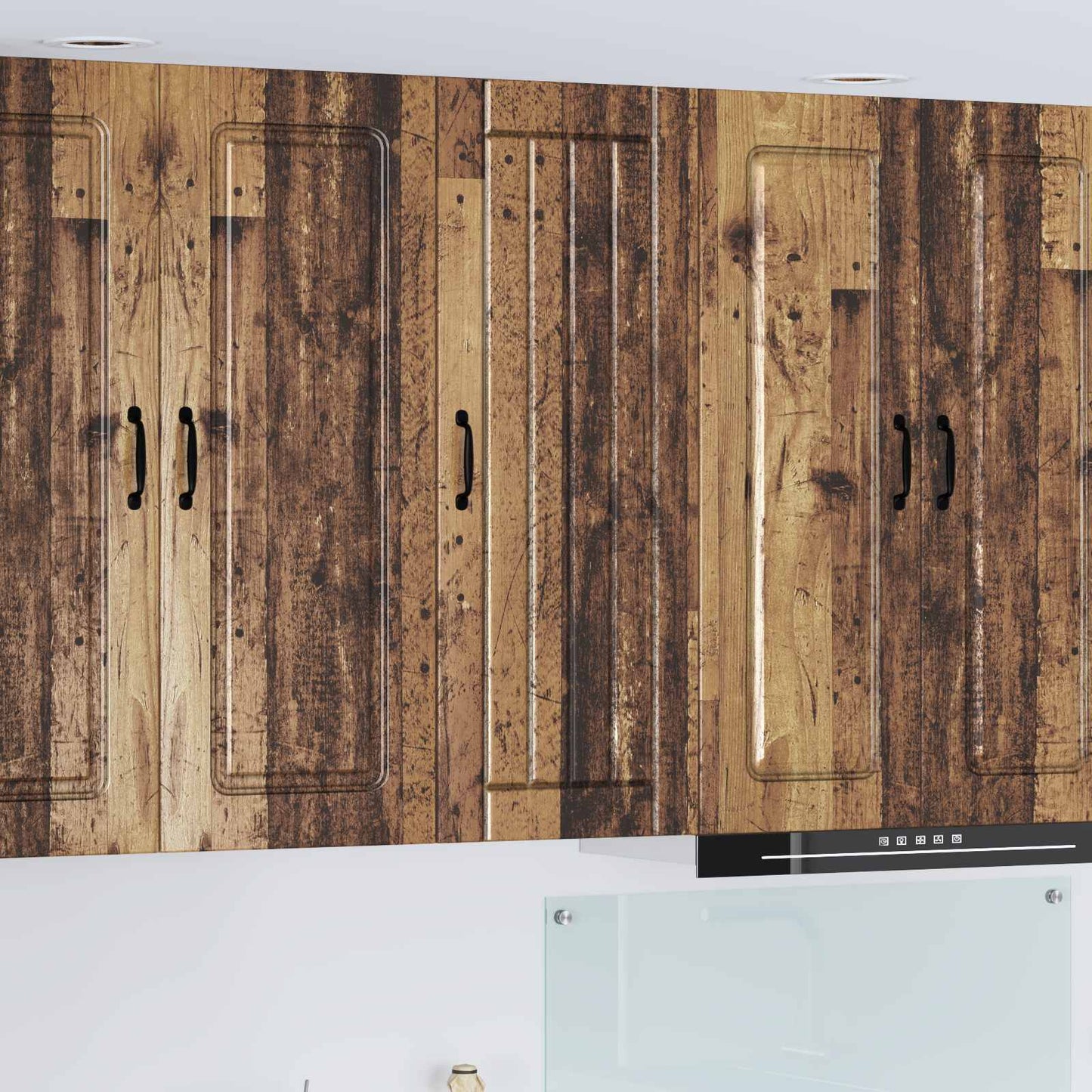 Armadietto a muro LUCCA Legno antico 40 x 31 x 100 cm