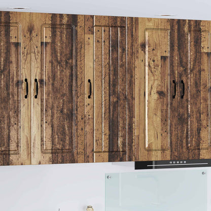 Armadietto a muro LUCCA Legno antico 40 x 31 x 100 cm