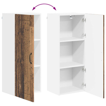 Armadietto a muro LUCCA Legno antico 40 x 31 x 100 cm