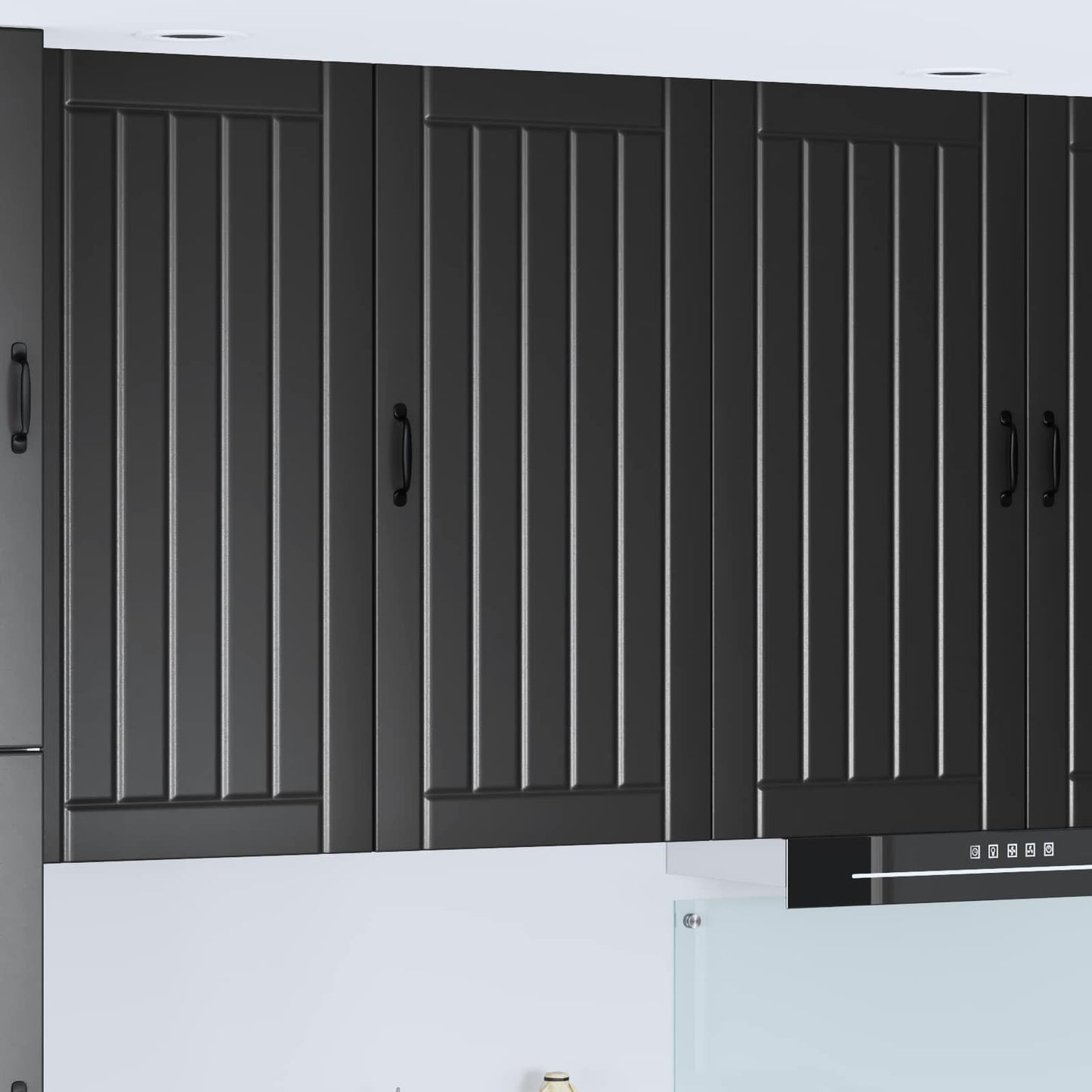 Armadietto a muro LUCCA Nero 50 x 31 x 100 cm | homemem39