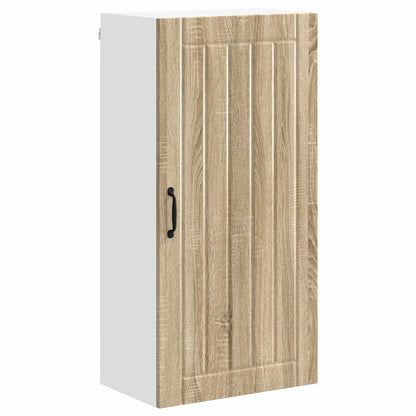 Armadietto a muro LUCCA Rovere Sonoma 50 x 31 x 100 cm | homemem39