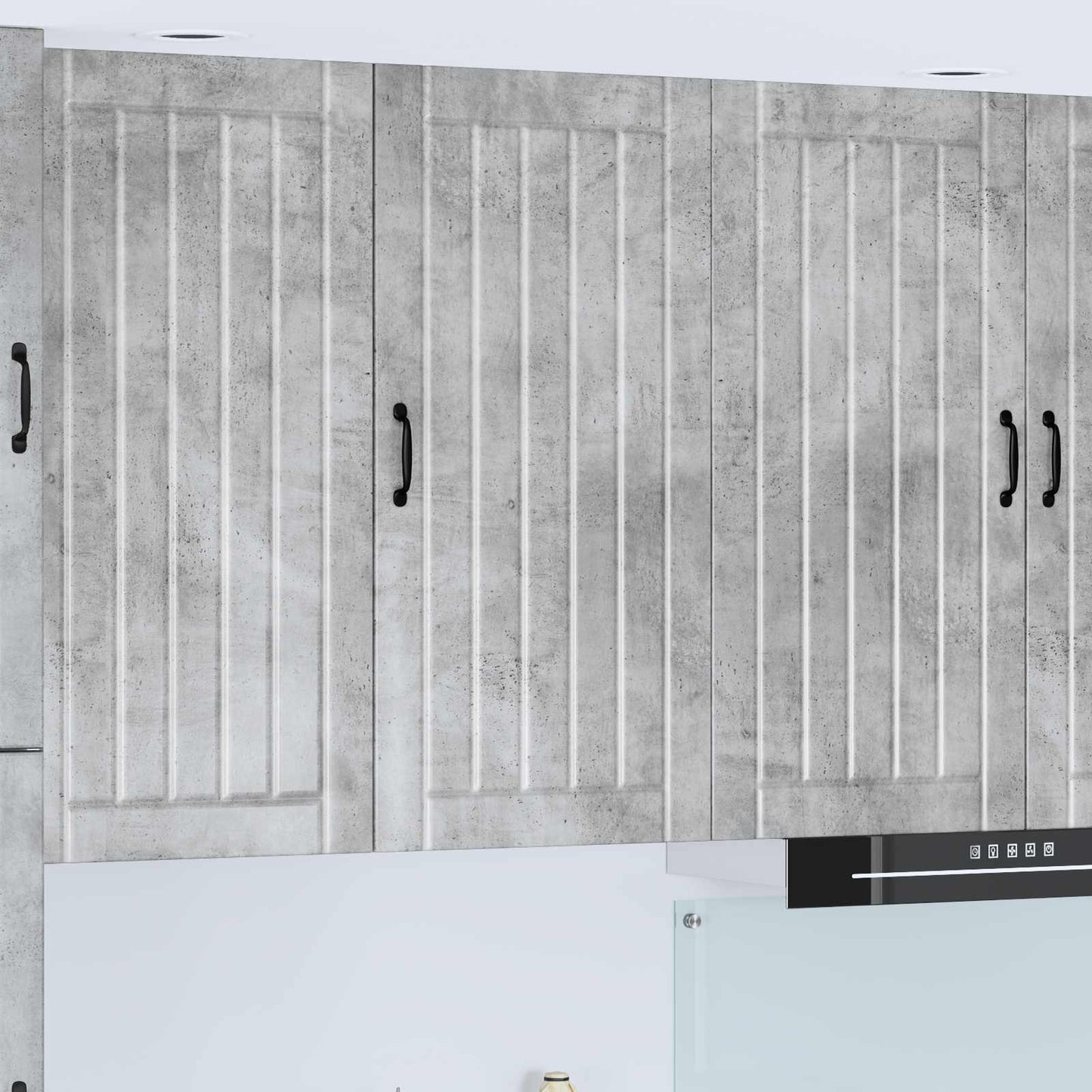 Armadietto a muro LUCCA Grigio Cemento 50 x 31 x 100 cm | homemem39