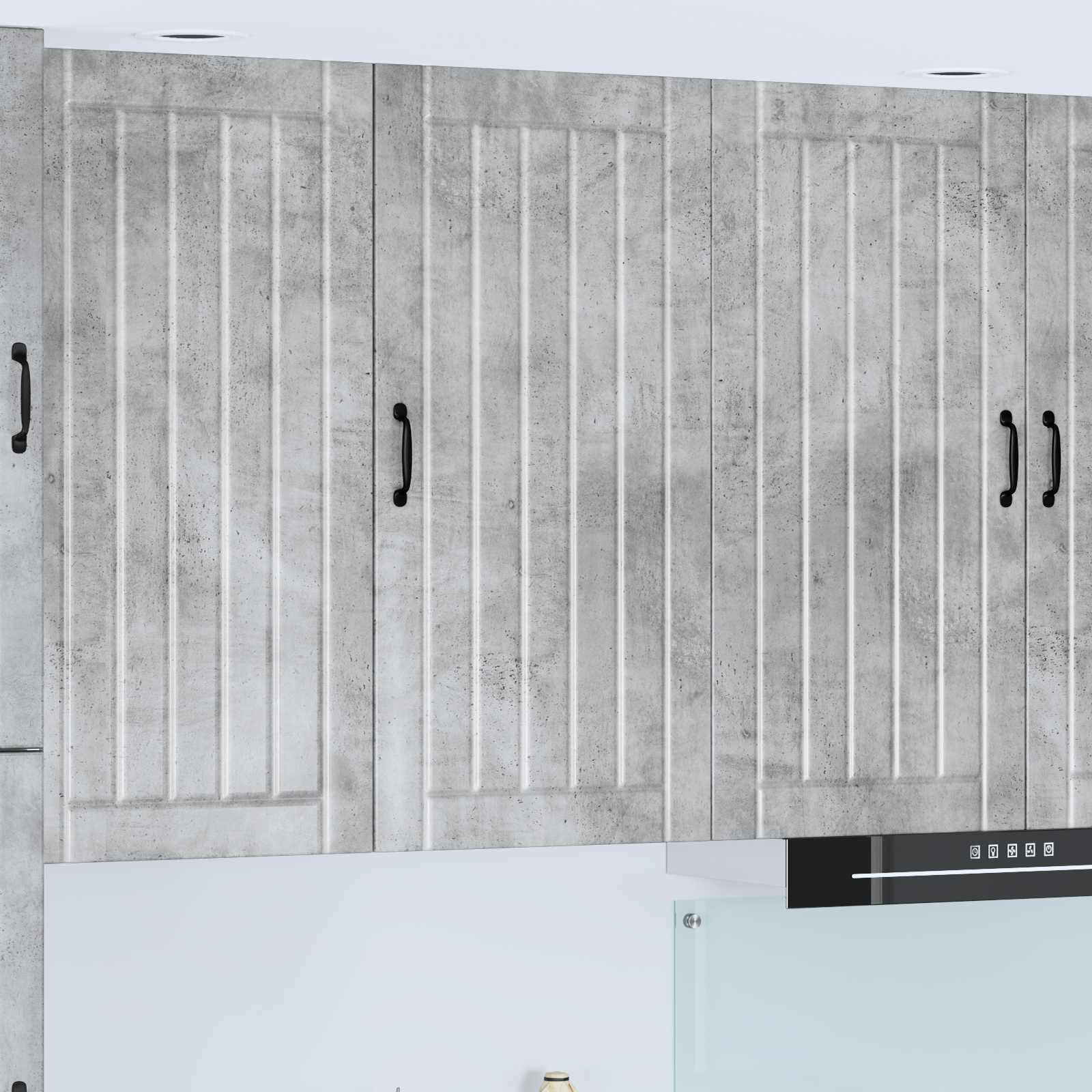 Armadietto a muro LUCCA Grigio Cemento 50 x 31 x 100 cm | homemem39