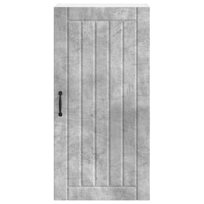 Armadietto a muro LUCCA Grigio Cemento 50 x 31 x 100 cm