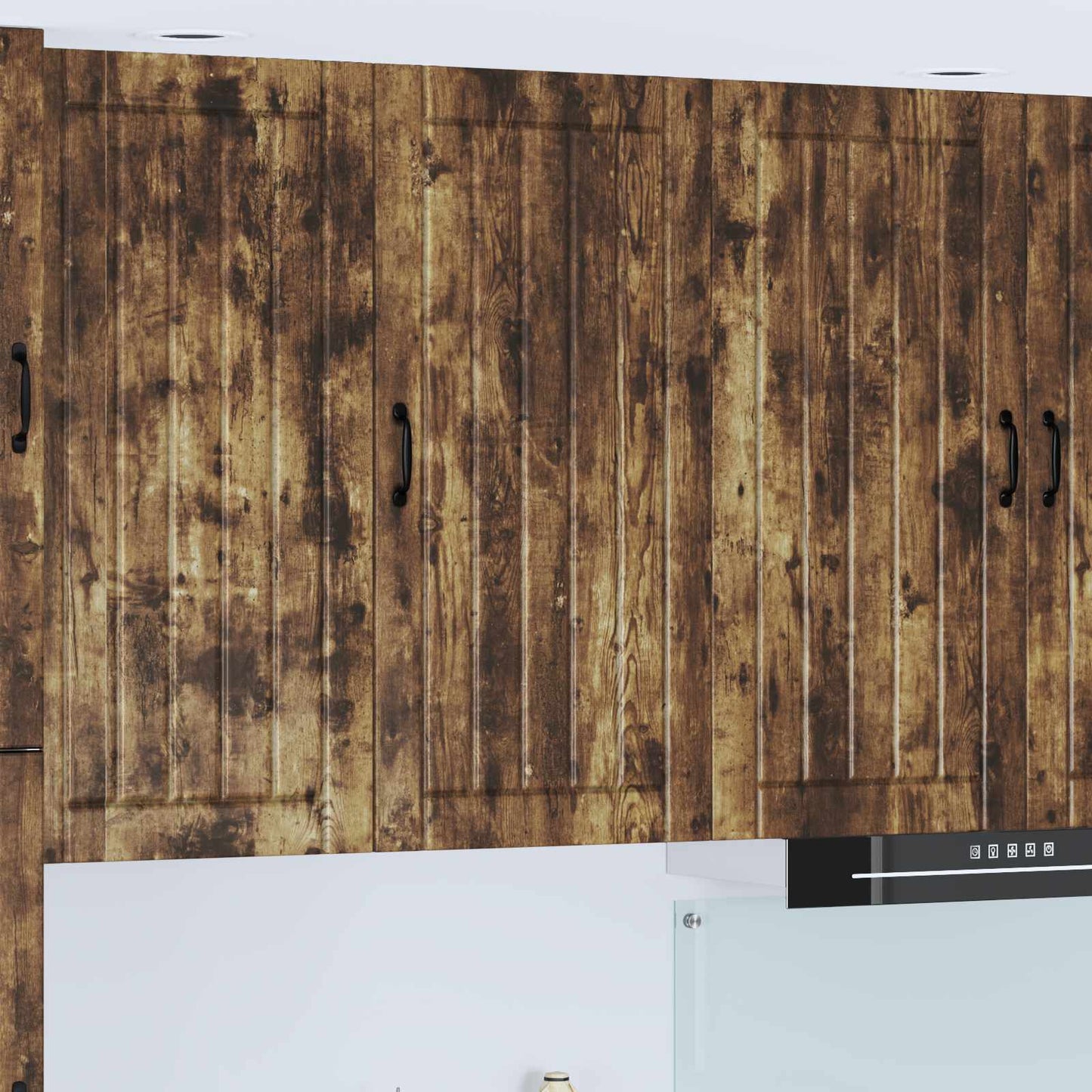 Armadietto a muro LUCCA Rovere Fumo 50 x 31 x 100 cm | homemem39