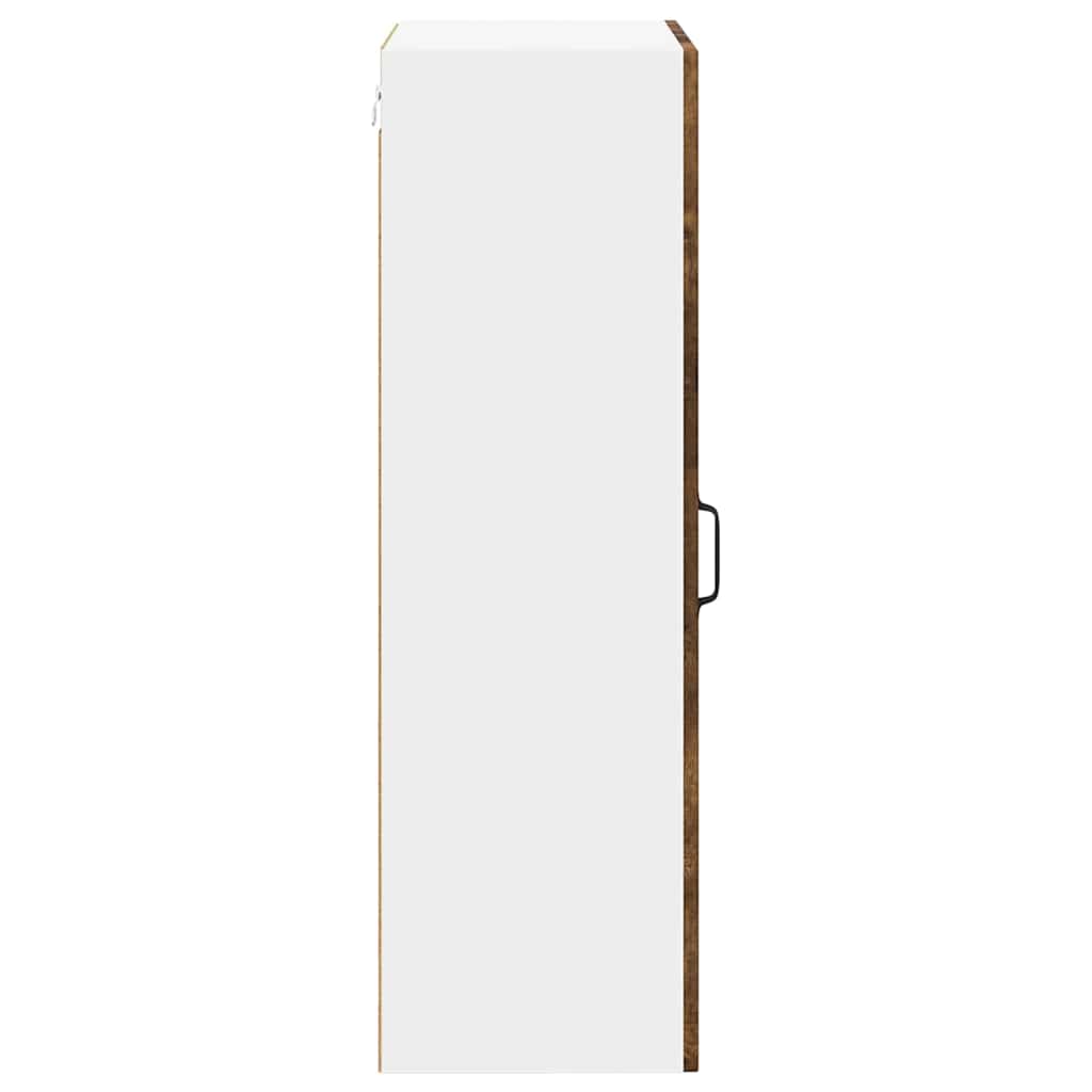 Armadietto a muro LUCCA Rovere Fumo 50 x 31 x 100 cm