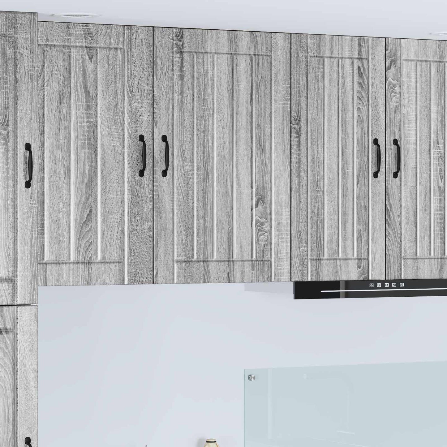 Armadietto a muro LUCCA Grigio Sonoma 50 x 31 x 100 cm