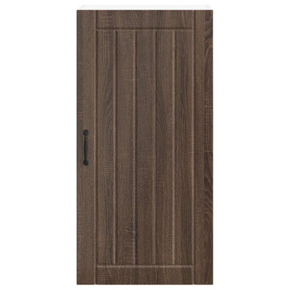 Armadietto a muro LUCCA Rovere Marrone 50 x 31 x 100 cm