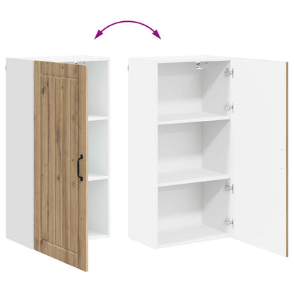 Armadietto a muro LUCCA Rovere Artigianale 50 x 31 x 100 cm